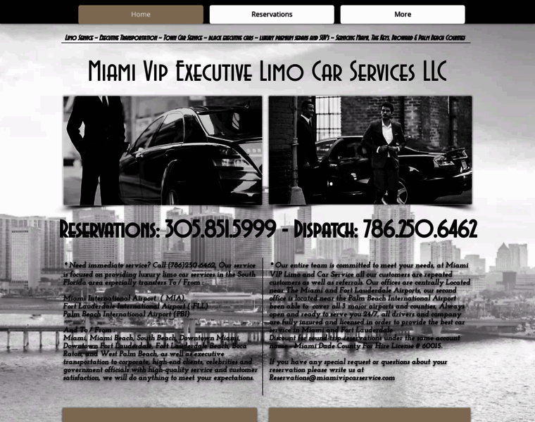 Miamivipcarservices.com thumbnail