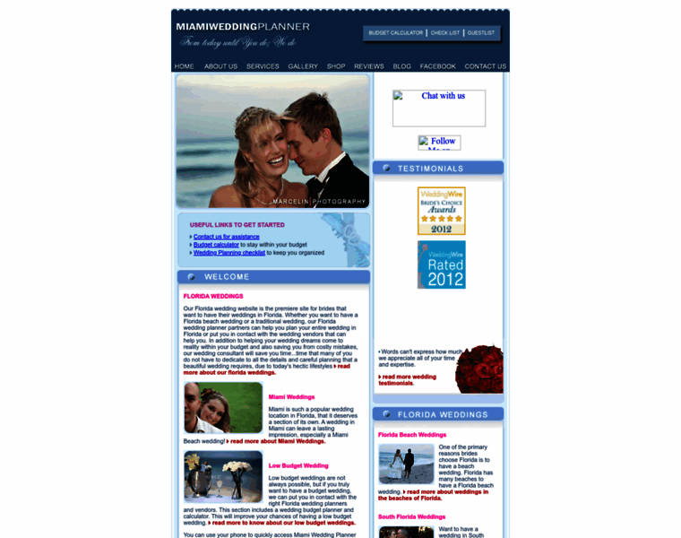 Miamiweddingplanner.com thumbnail