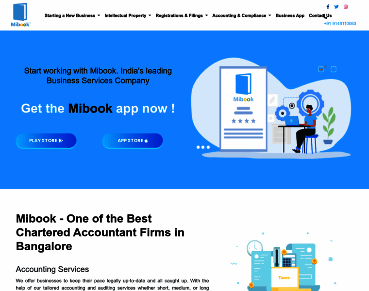 Mibook.co.in thumbnail
