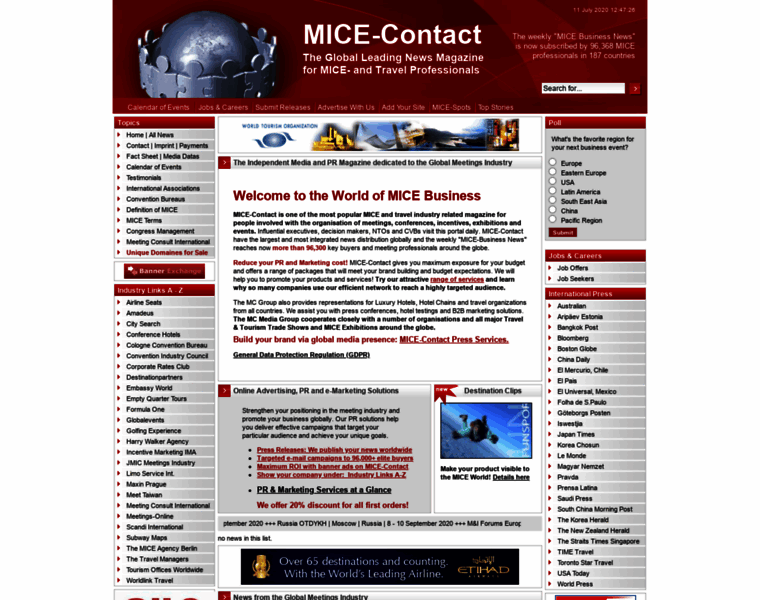 Mice-contact.com thumbnail