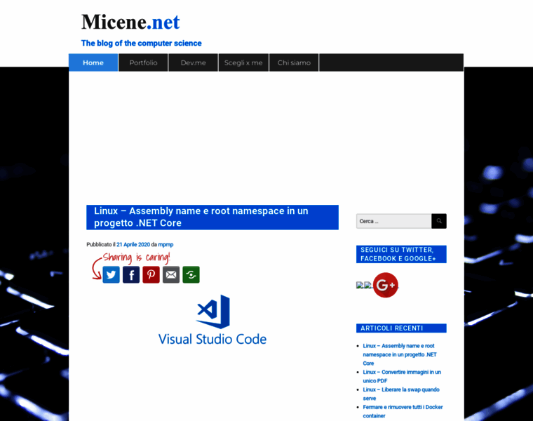 Micene.net thumbnail