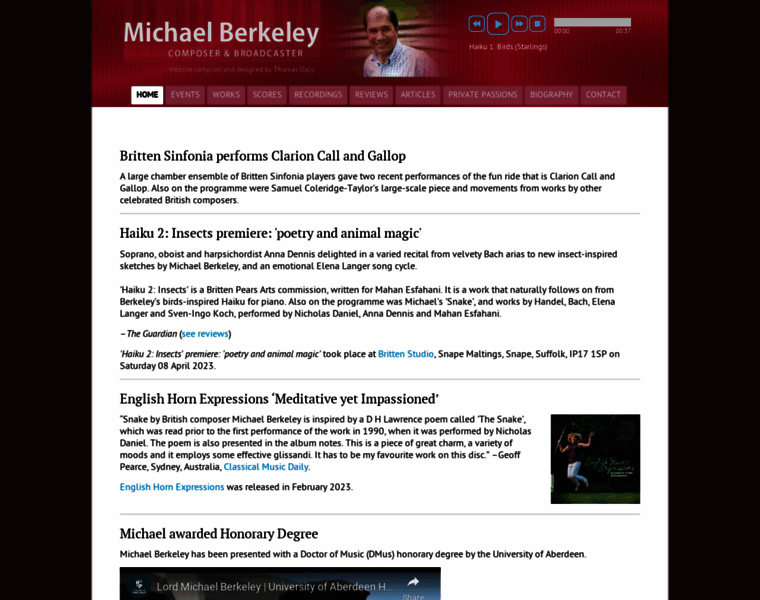 Michaelberkeley.co.uk thumbnail