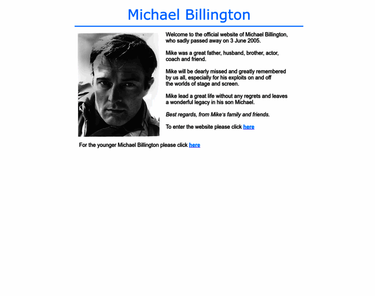 Michaelbillington.org.uk thumbnail