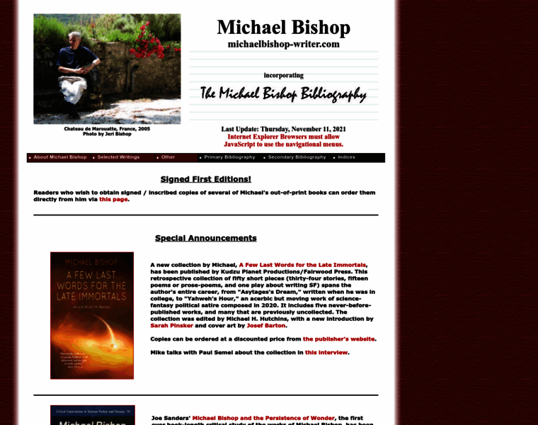 Michaelbishop-writer.com thumbnail