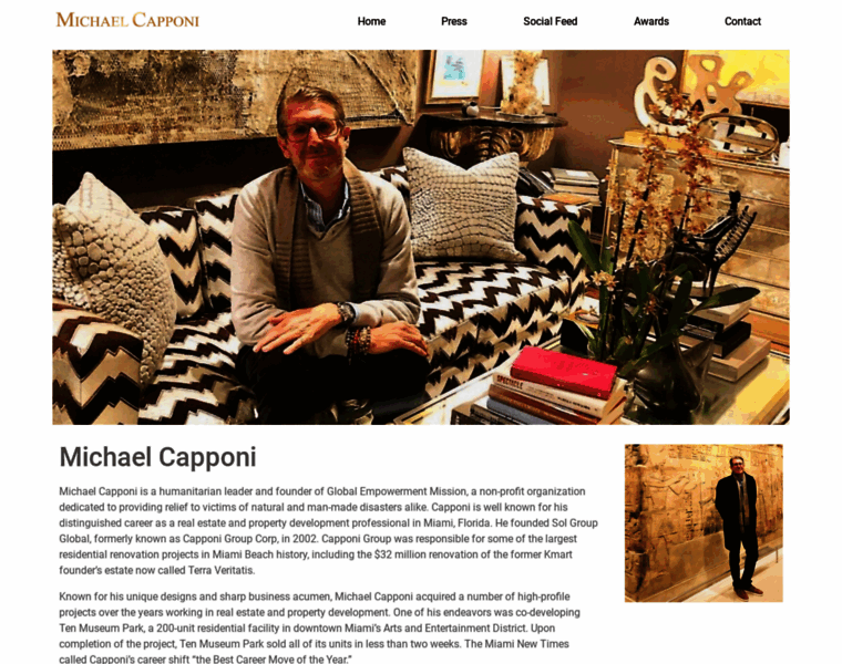 Michaelcapponi.com thumbnail