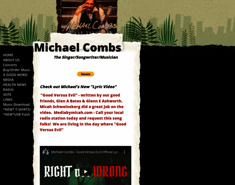 Michaelcombs.com thumbnail