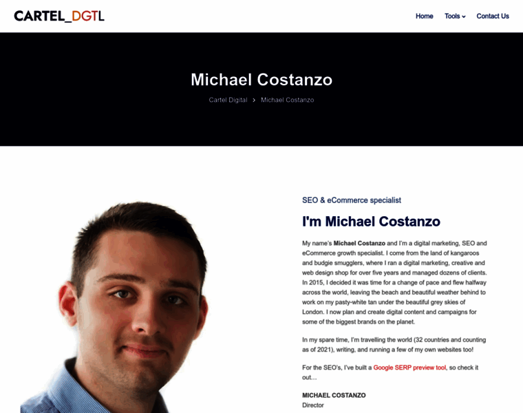 Michaelcostanzo.com thumbnail