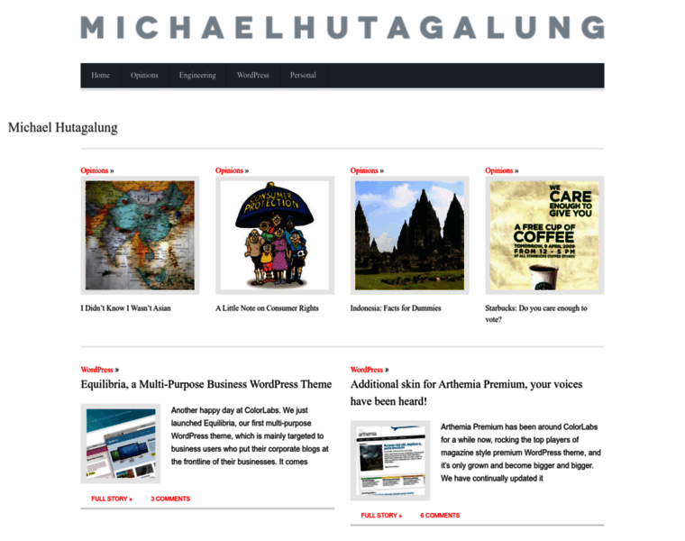 Michaelhutagalung.com thumbnail