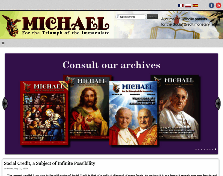 Michaeljournal.org thumbnail