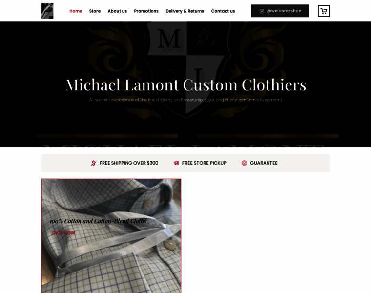 Michaellamontneckwear.com thumbnail