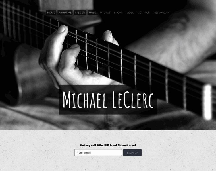 Michaelleclercmusic.com thumbnail