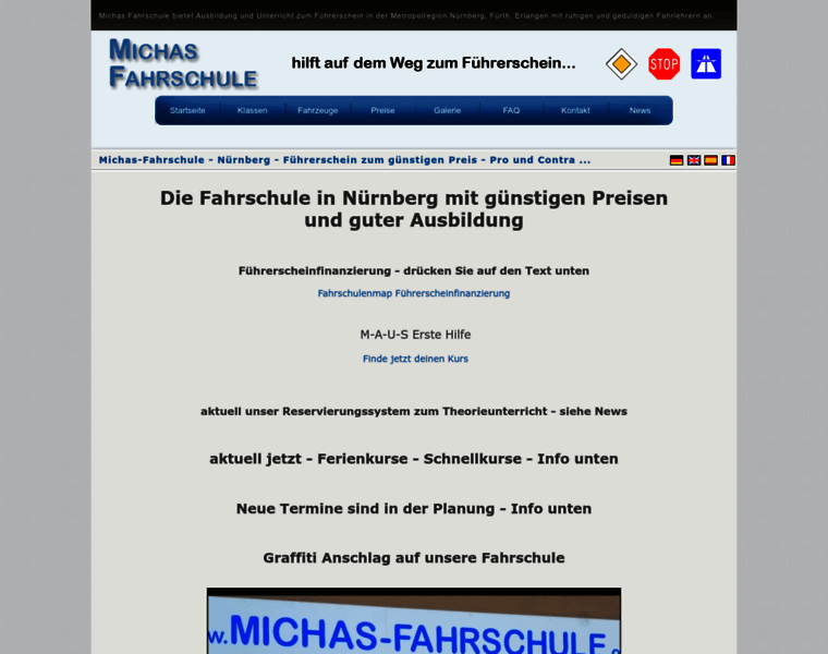Michas-fahrschule.org thumbnail