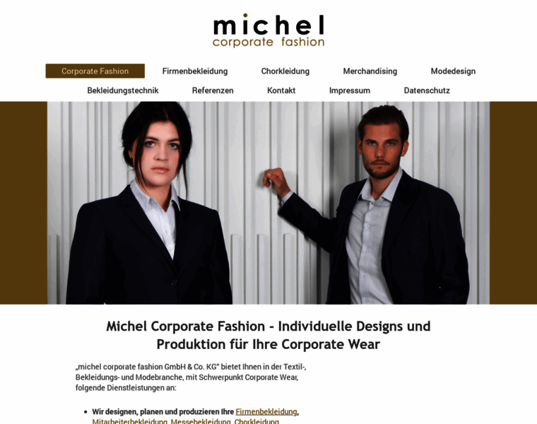 Michel-corporatefashion.de thumbnail
