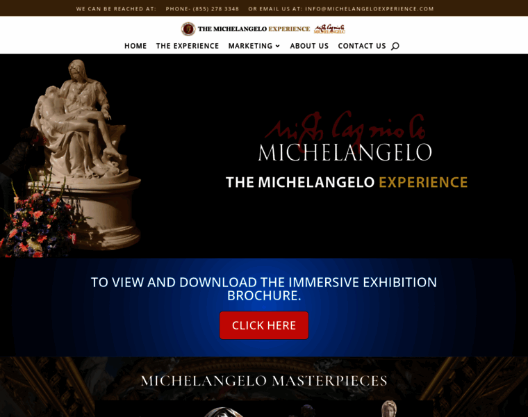 Michelangeloexperience.com thumbnail
