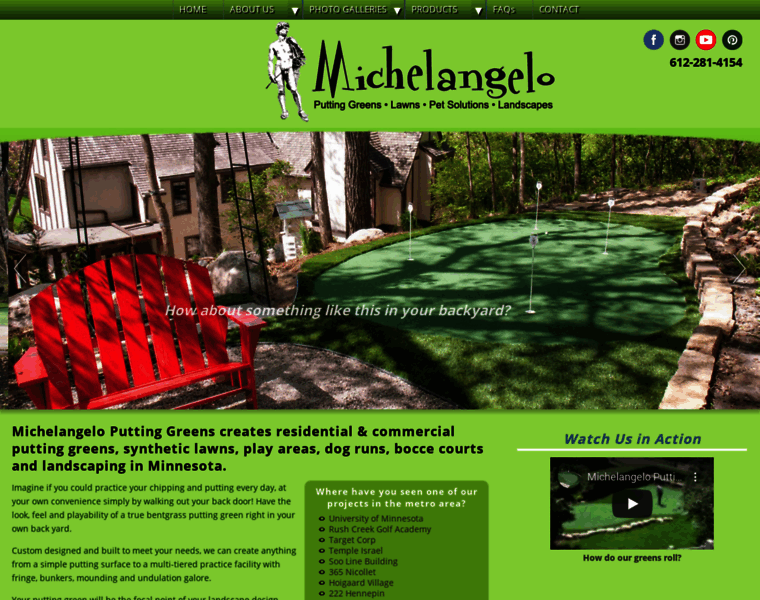 Michelangeloputtinggreens.com thumbnail
