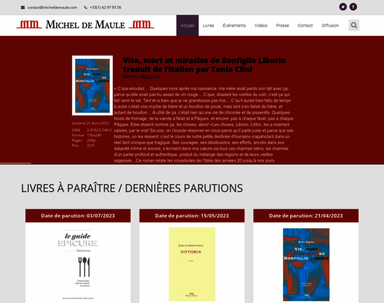 Micheldemaule.com thumbnail