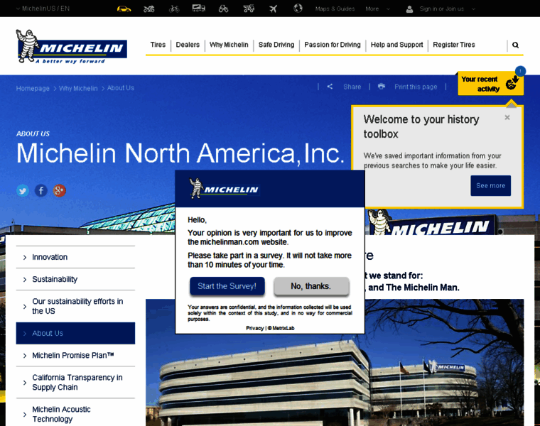 Michelin-us.com thumbnail