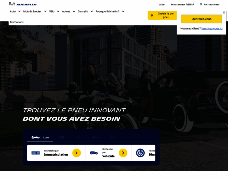 Michelin.fr thumbnail Michelin.fr thumbnail