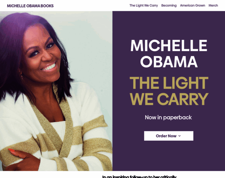 Michelleobamabooks.com thumbnail