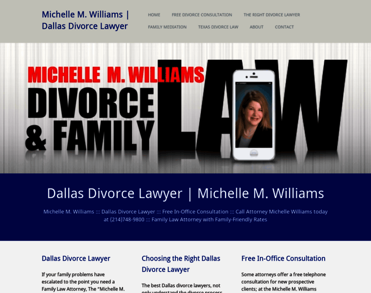 Michellewilliamslaw.com thumbnail