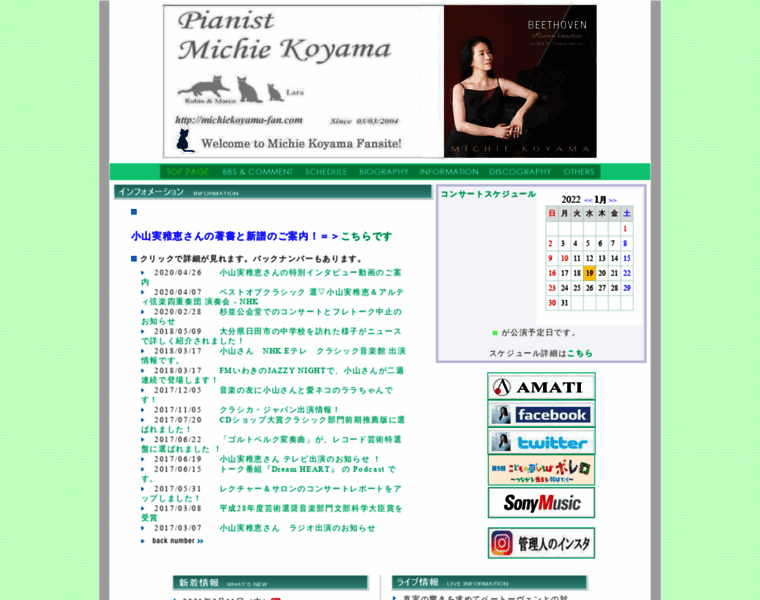Michiekoyama-fan.com thumbnail