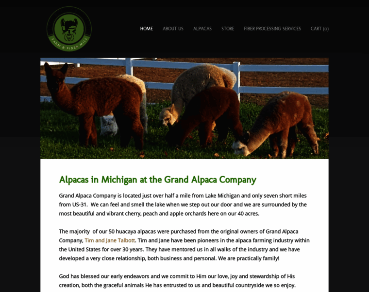 Michigan-alpacas.com thumbnail