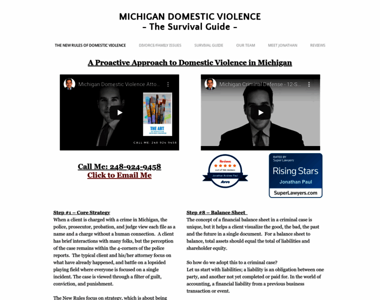 Michigan-domestic-violence.com thumbnail