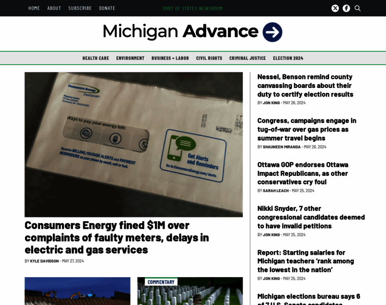 Michiganadvance.com thumbnail