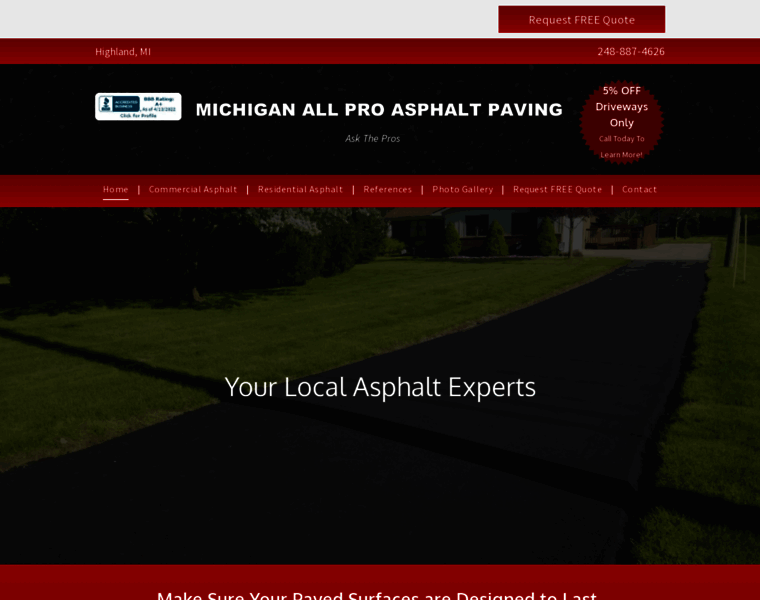 Michiganallproasphaltpaving.com thumbnail