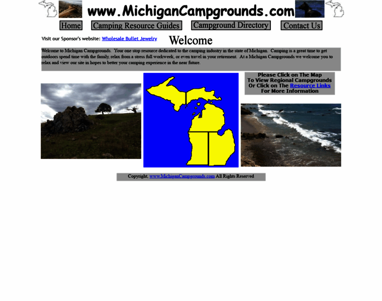 Michigancampgrounds.com thumbnail