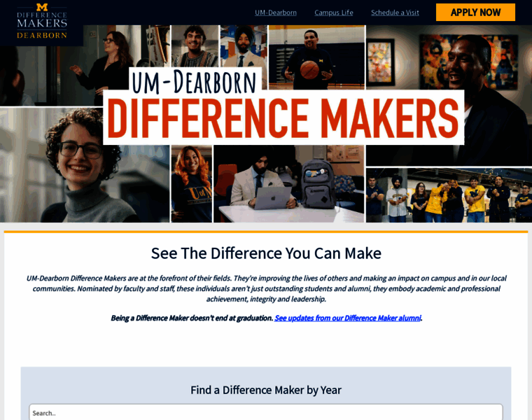 Michigandifferencemakers.com thumbnail