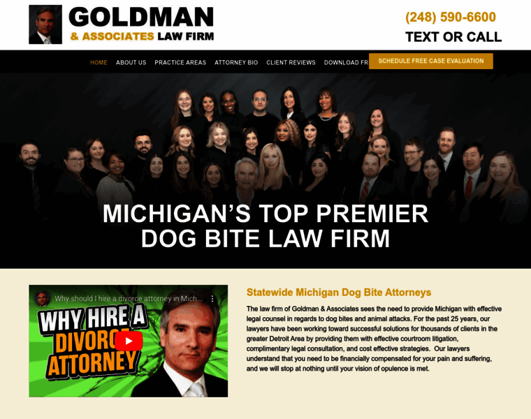 Michigandogbite-lawyer.com thumbnail