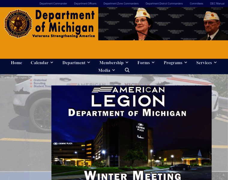 Michiganlegion.org thumbnail