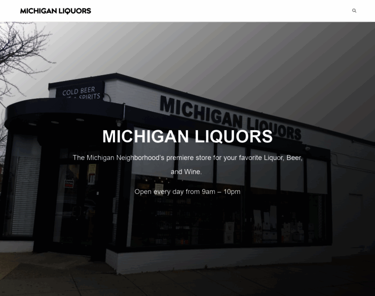 Michiganliquors.com thumbnail