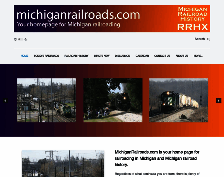 Michiganrailroads.com thumbnail