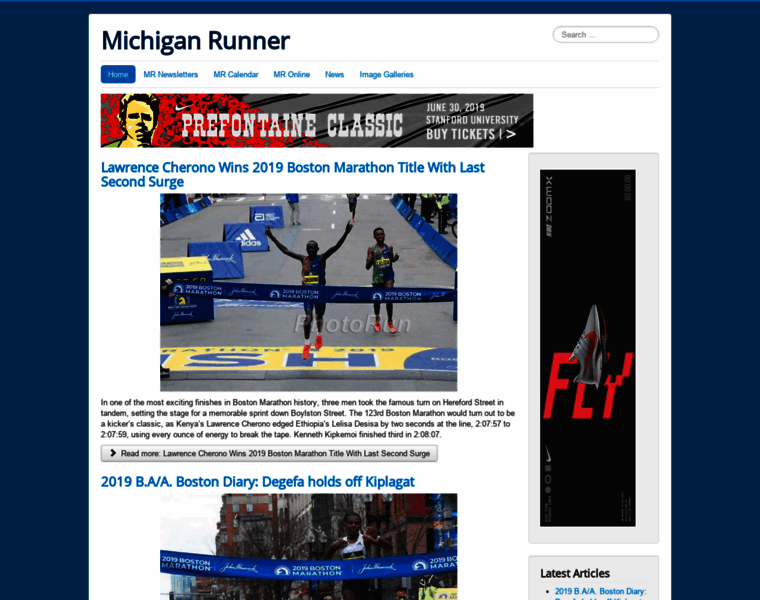 Michiganrunner.net thumbnail