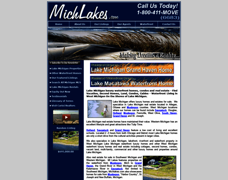 Michlakes.com thumbnail