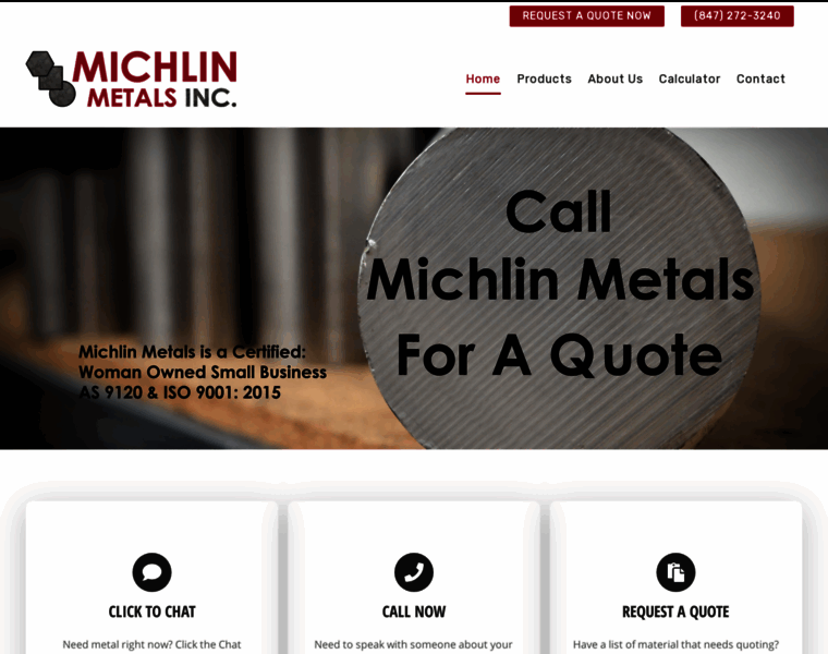 Michlinmetals.com thumbnail