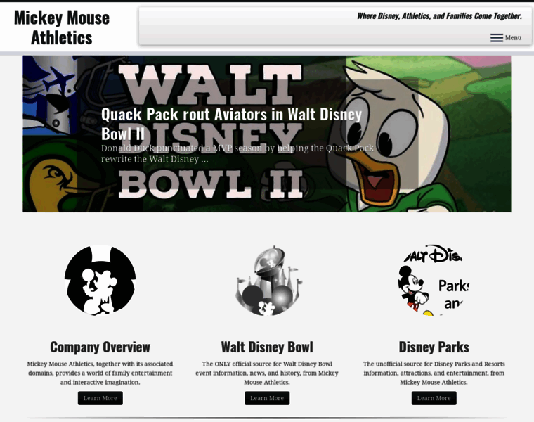 Mickeymouseathletics.com thumbnail