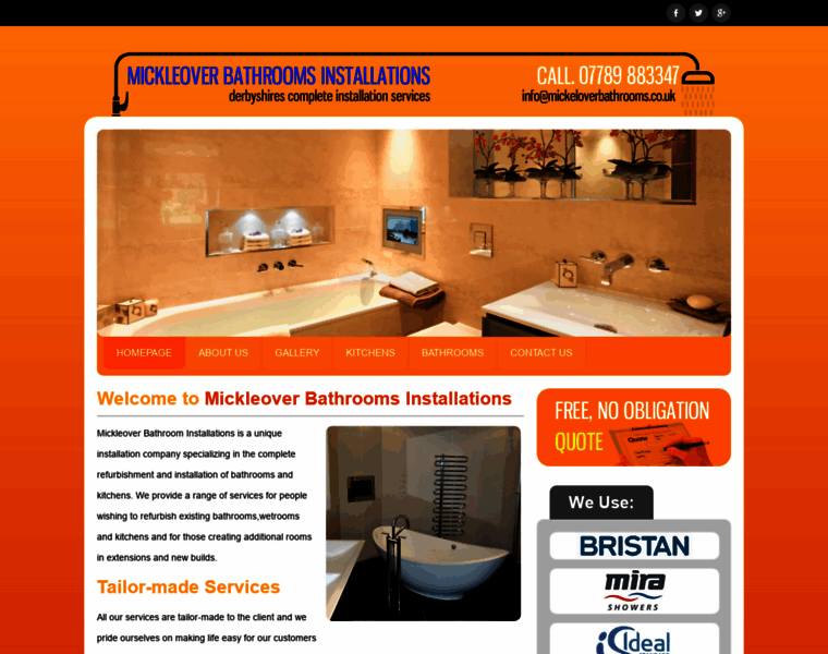 Mickleoverbathrooms.co.uk thumbnail