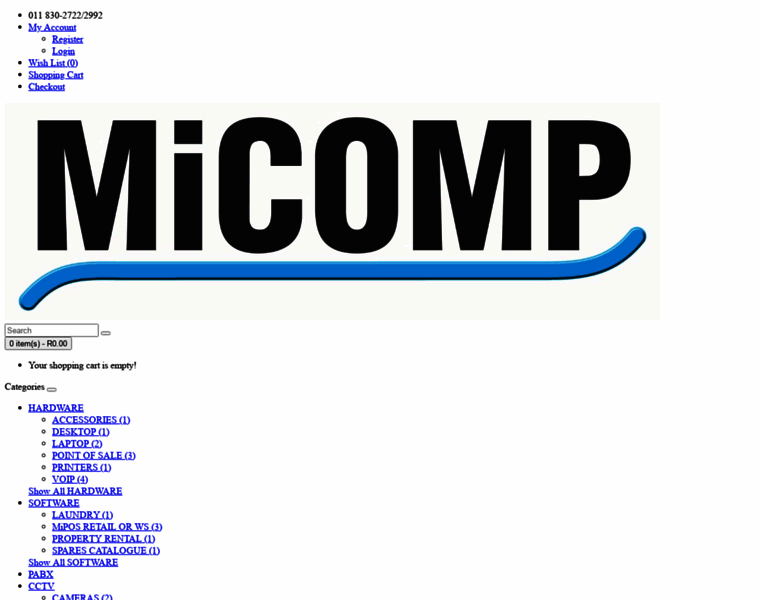 Micomp.co.za thumbnail