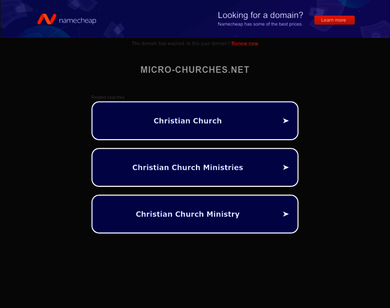 Micro-churches.net thumbnail
