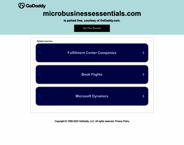 Microbusinessessentials.com thumbnail