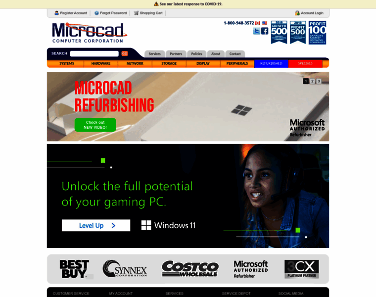 Microcad.ca thumbnail