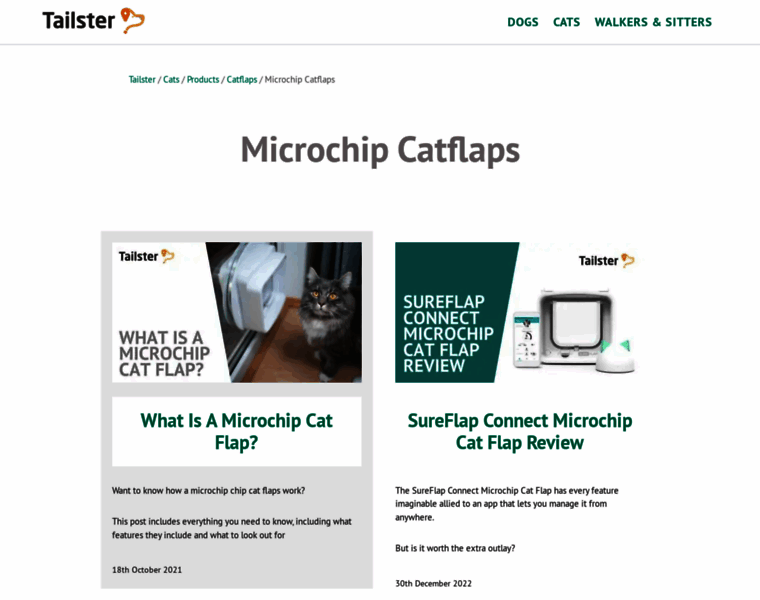 Microchipcatflaps.co.uk thumbnail