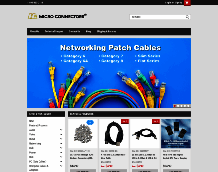 Microconnectors.com thumbnail