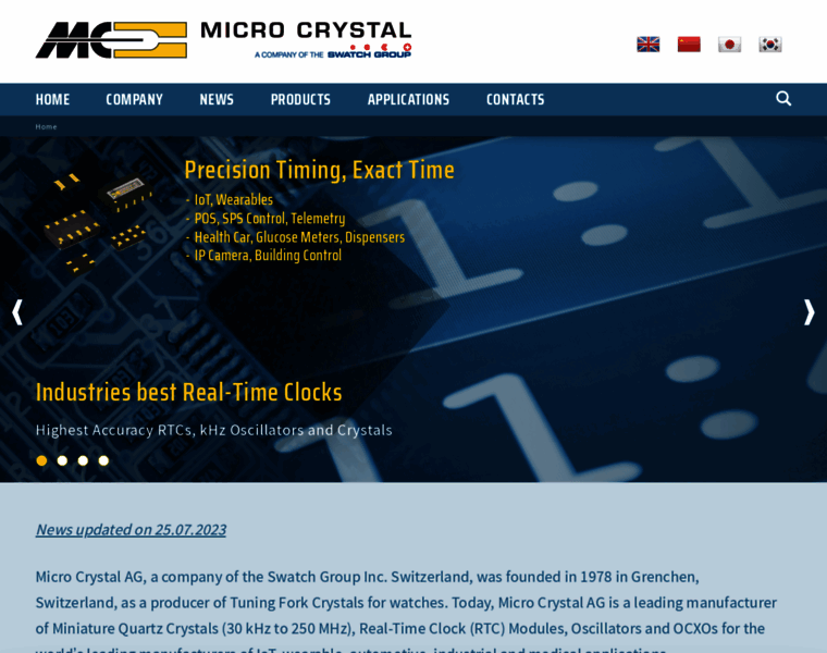 Microcrystal.com thumbnail