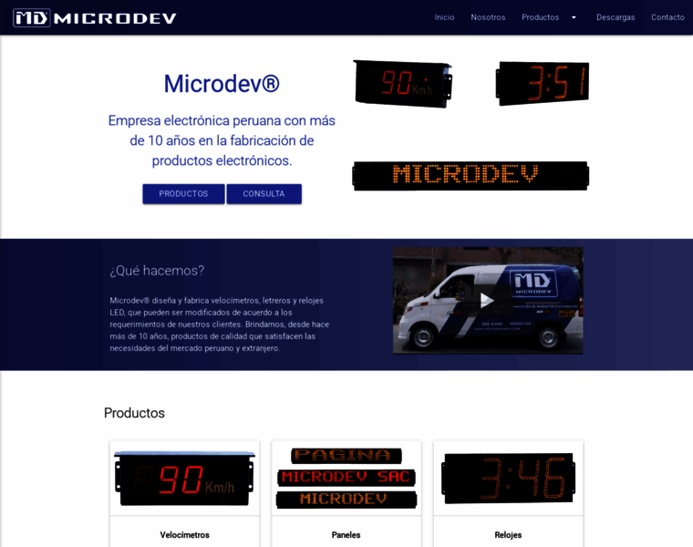 Microdevperu.com thumbnail