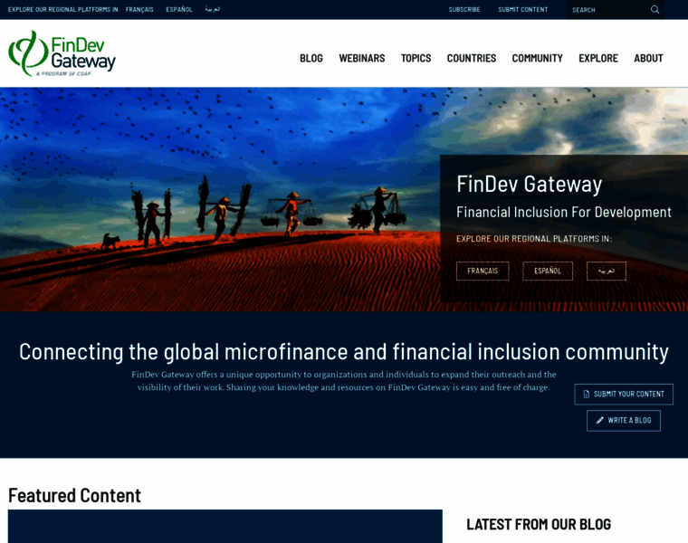 Microfinancegateway.org thumbnail