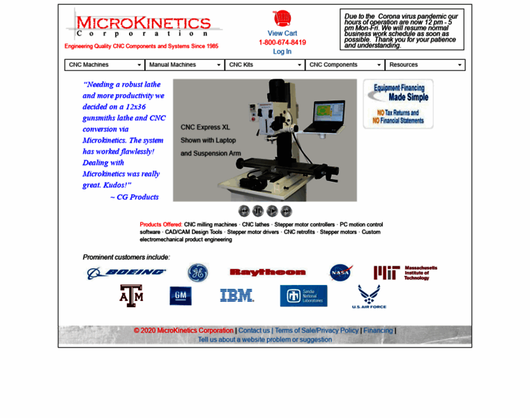 Microkinetics.com thumbnail